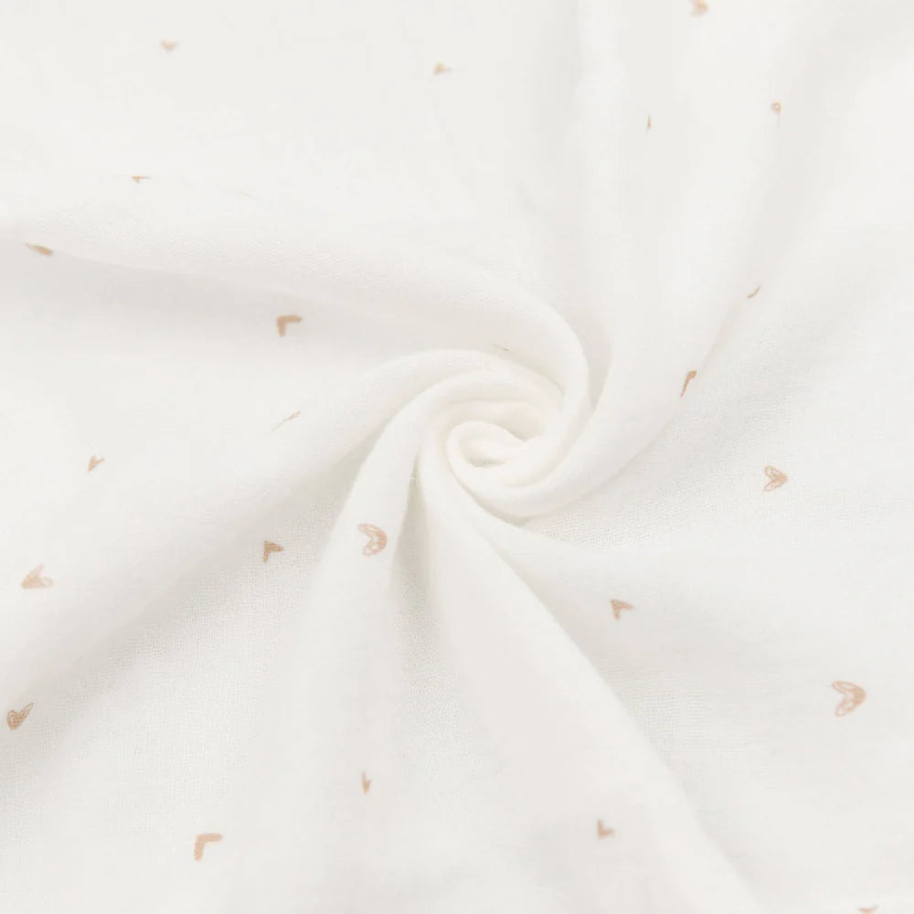 Swaddle XL single - 120x120cm - Mini Hearts
