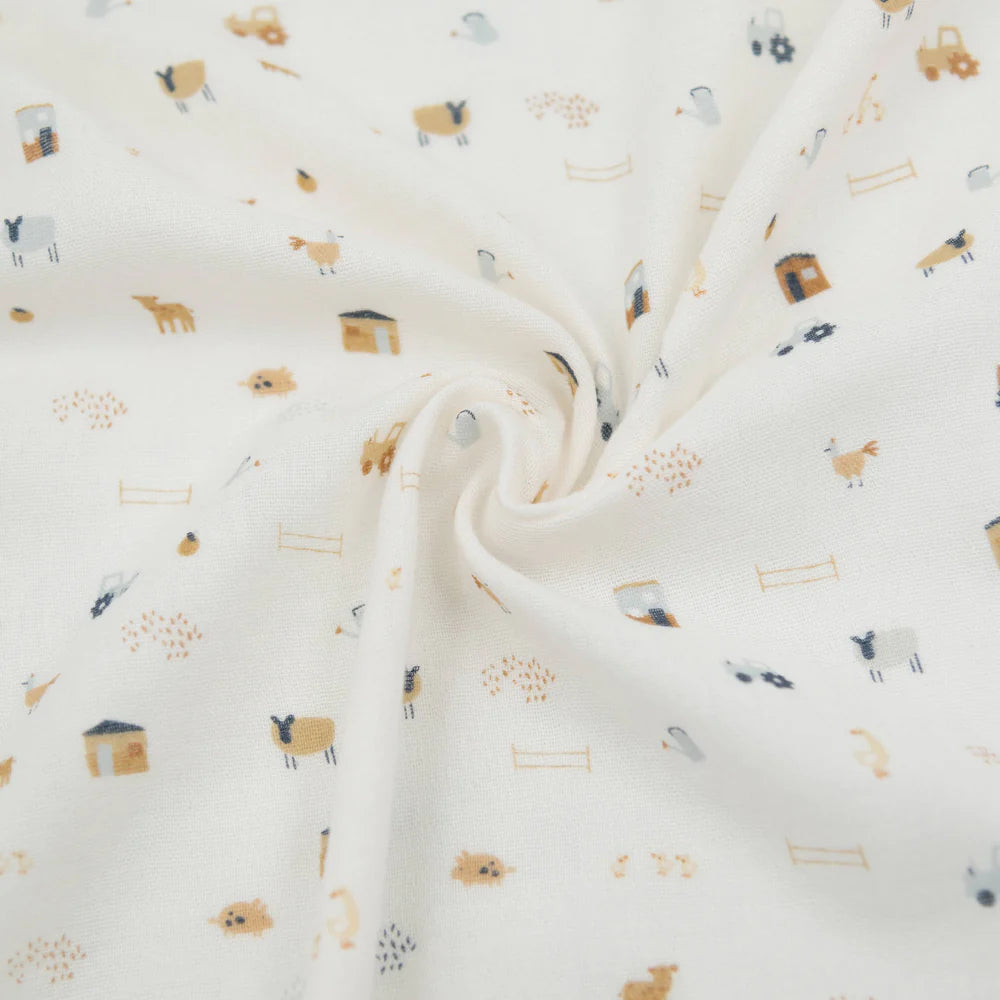 Swaddle XL single - 120x120cm The Farm