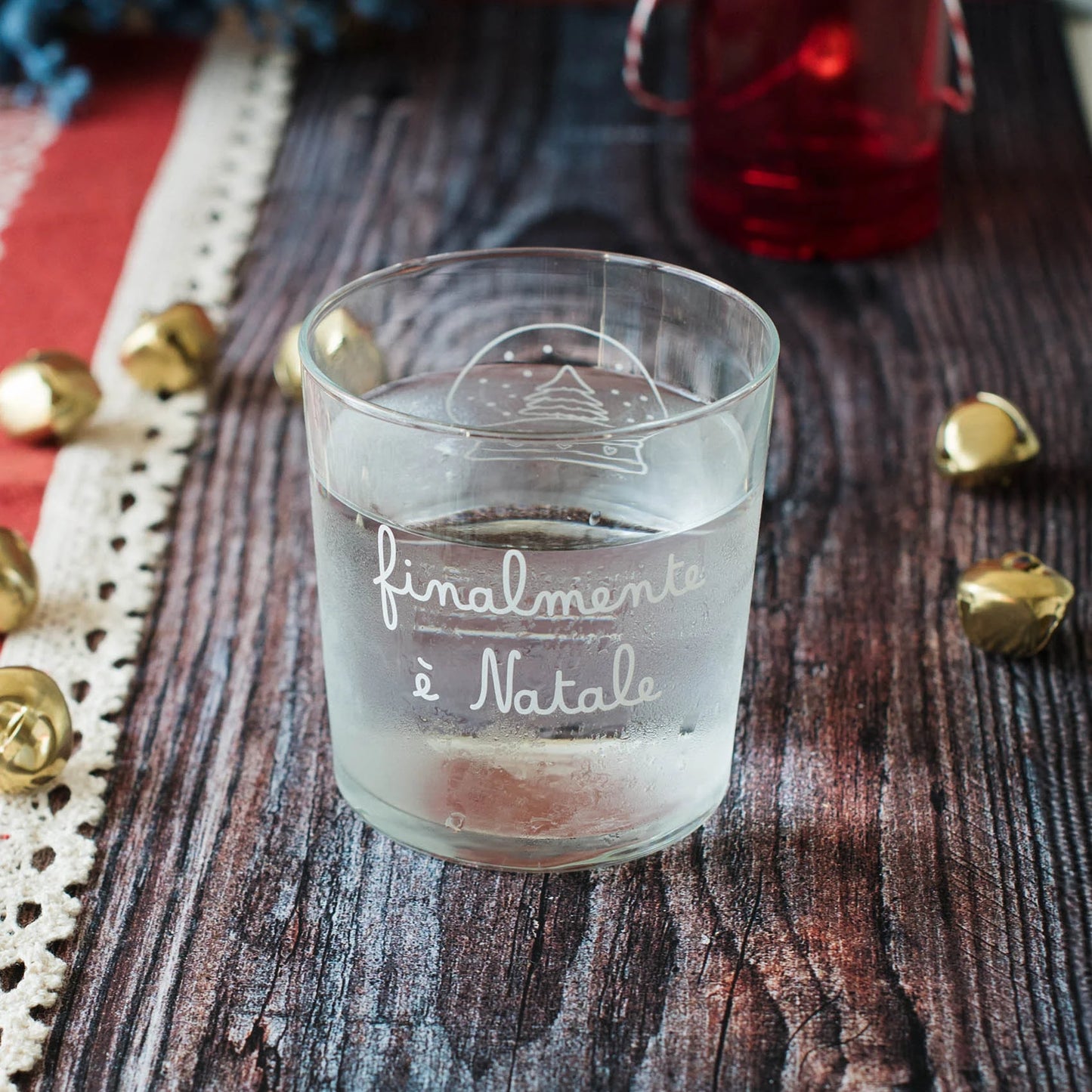 Bicchiere Finalmente è Natale