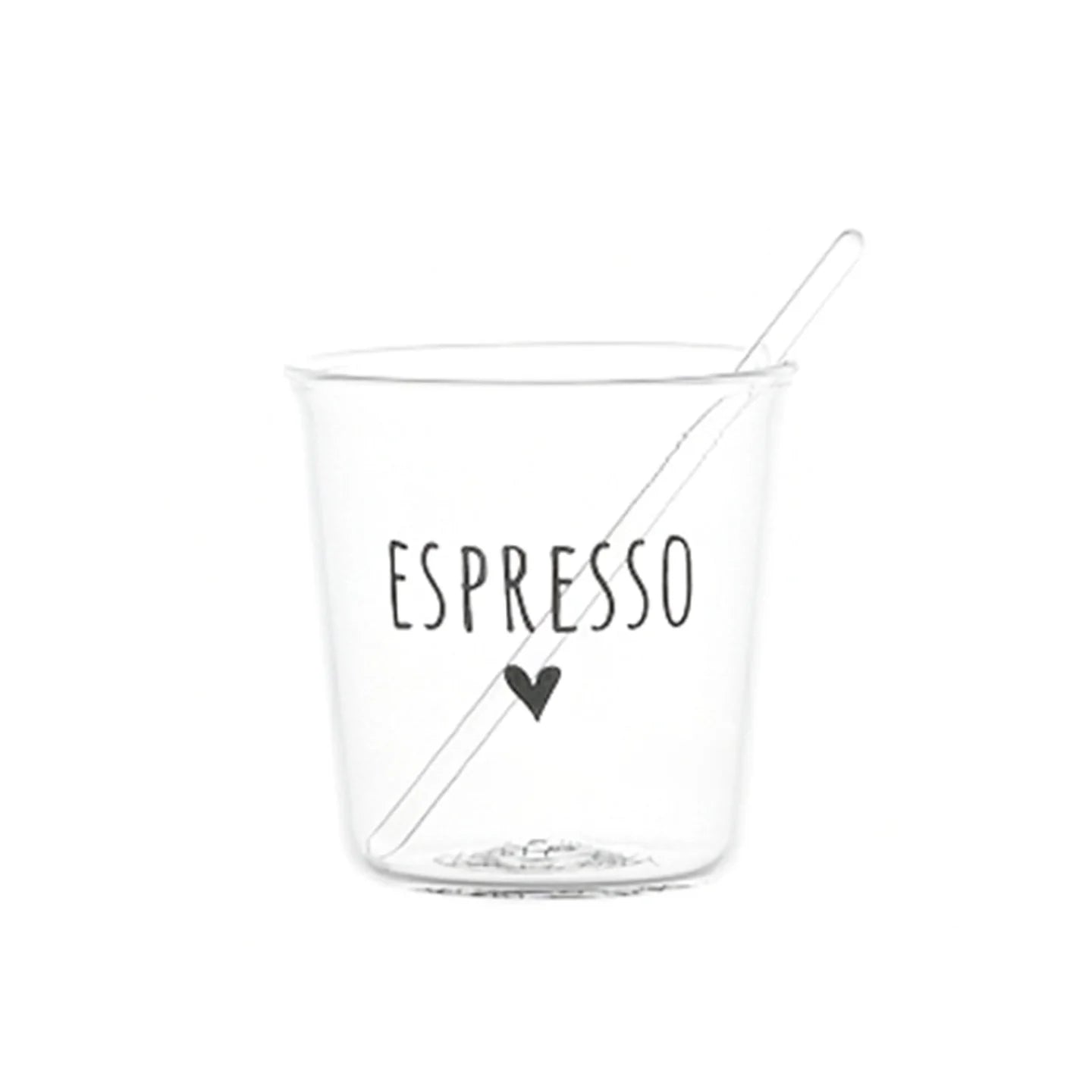 Set 4 bicchieri espresso Espresso nero