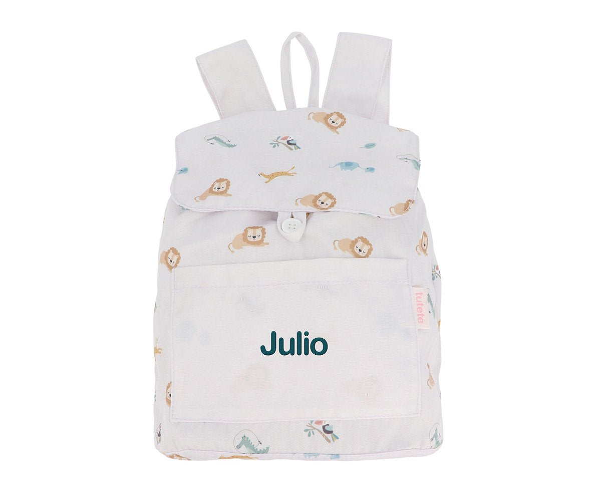 Zaino piccolo Tela Savannah Personalizzabile