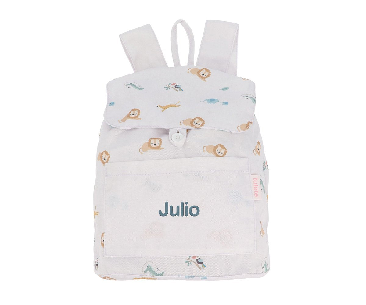 Zaino piccolo Tela Savannah Personalizzabile