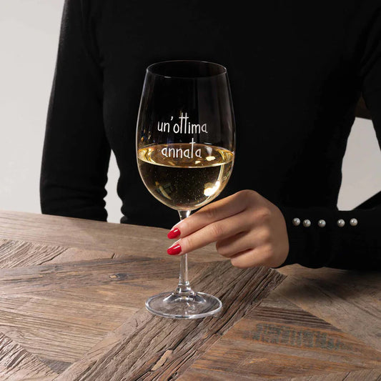 Set 2 calici vino Un' Ottima Annata