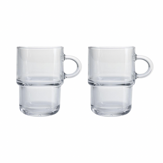 Mug 2 pz. impilabili