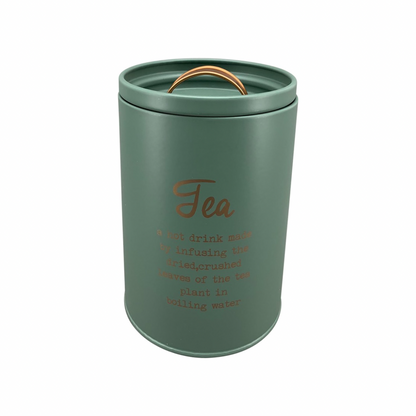 Barattolo con scritte