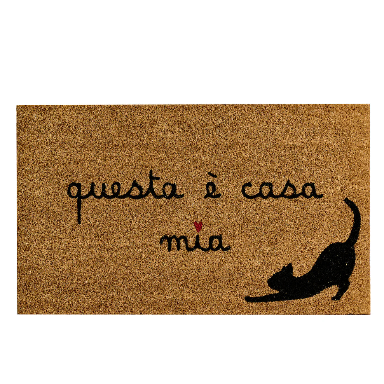 Zerbino "Questa è casa mia” gatto