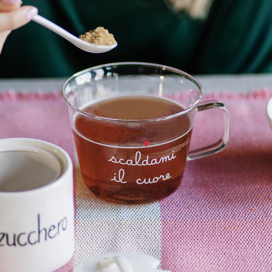 Set 2 tazze colazione Scaldami il cuore