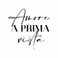 Tela “Amore a prima vista”