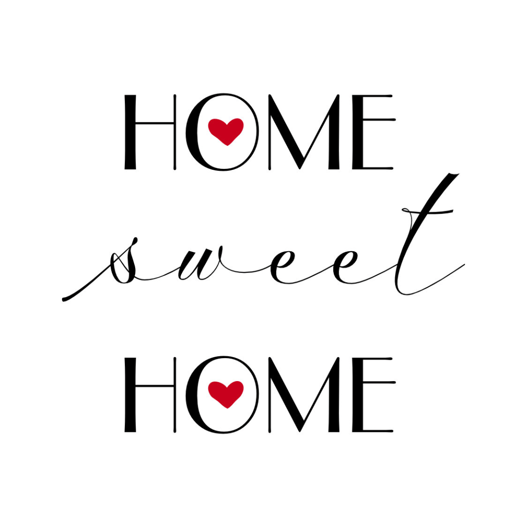 Tela “Home sweet home”