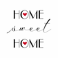 Tela “Home sweet home”