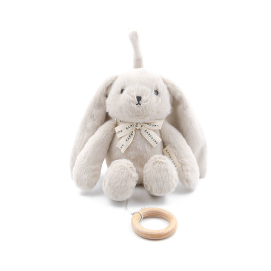 Carillon peluche coniglietto - Warm Grey