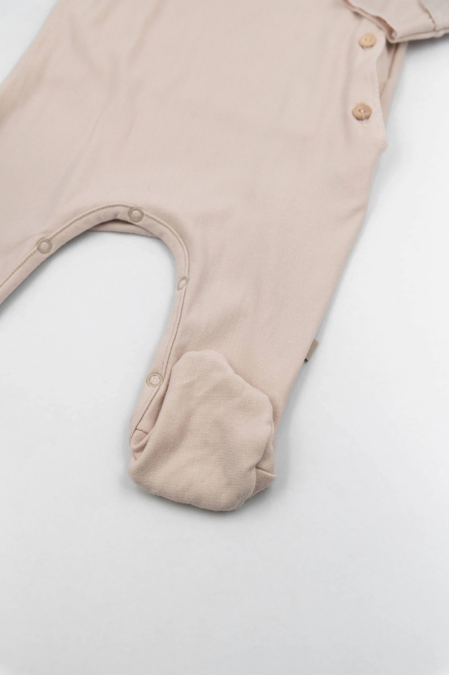 Tutina con piedi Pure - Vintage Pink