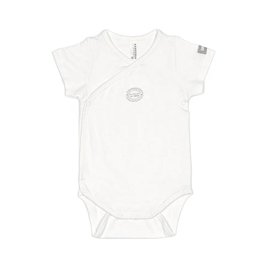 Body bimbo/a maniche corte -  Bianco