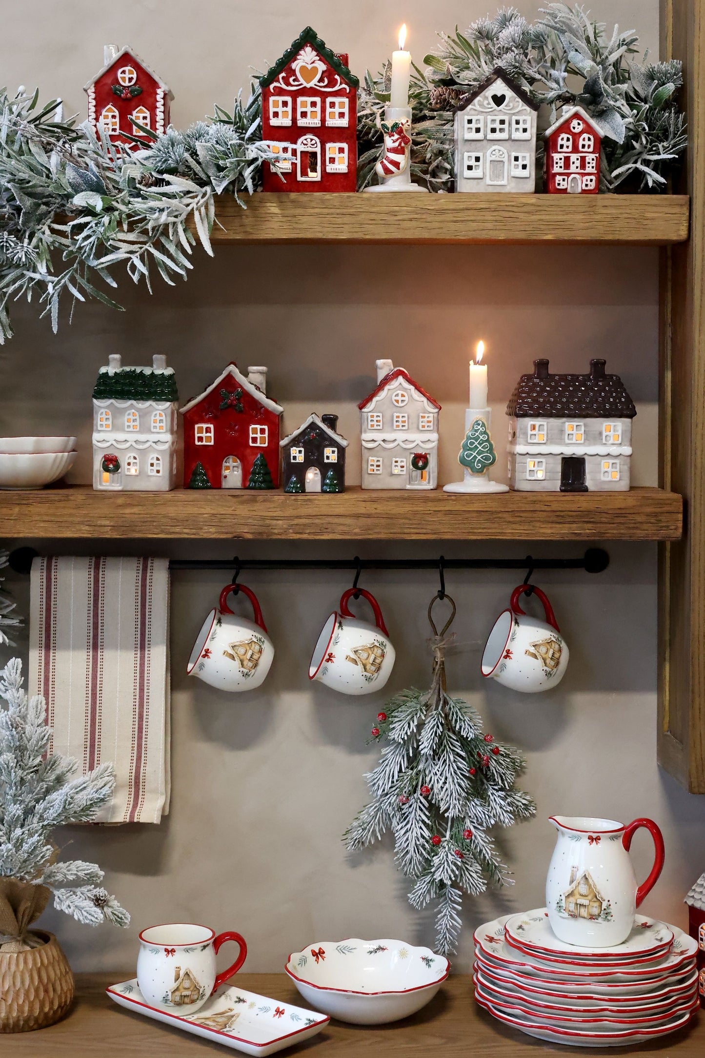 Piatto Chalet de Noel