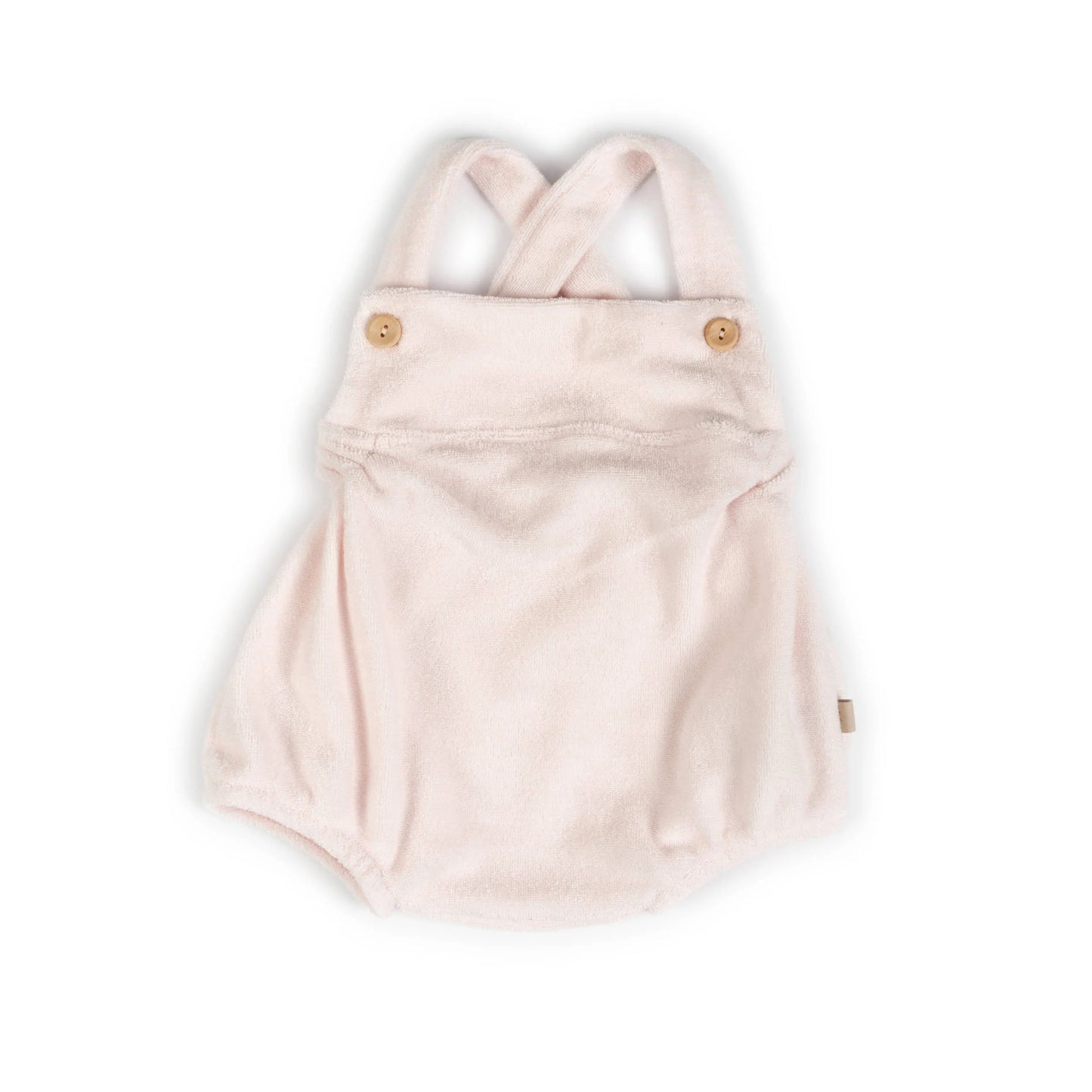 Pagliaccetto in spugna - Pink Bloom - 6M