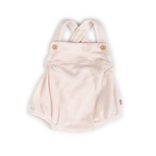 Pagliaccetto in spugna - Pink Bloom - 6M