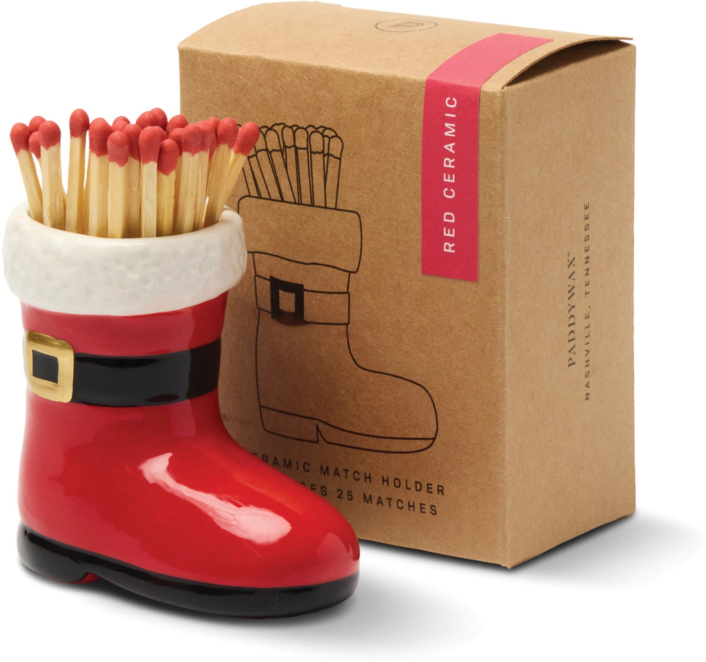 Scatola fiammiferi - Santa Boot