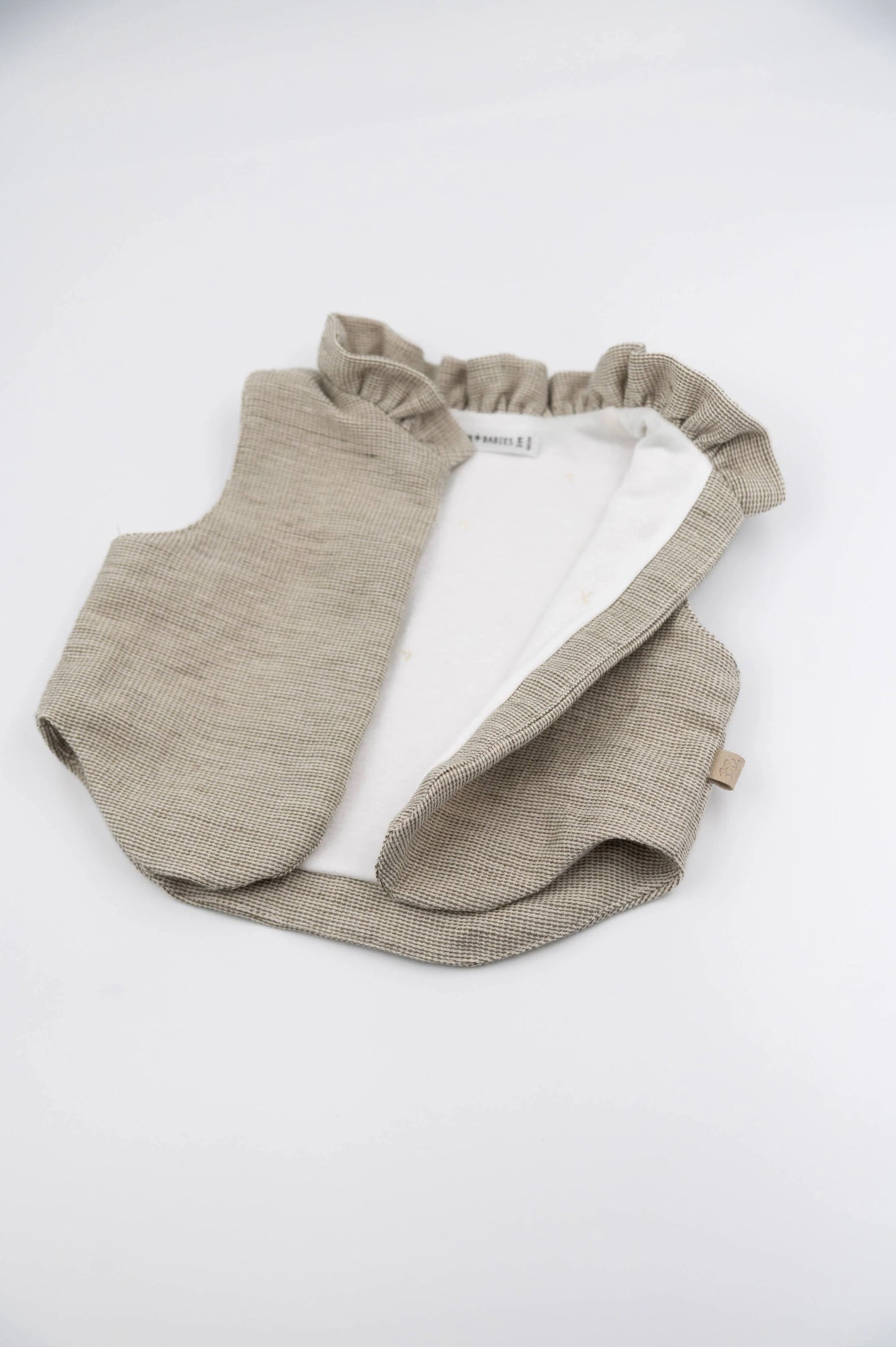 Gilet bimba - Mustard sabbia - 12/18 e 18/24M