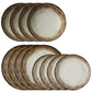 Servito piatti 12 pz. Shade Earth
