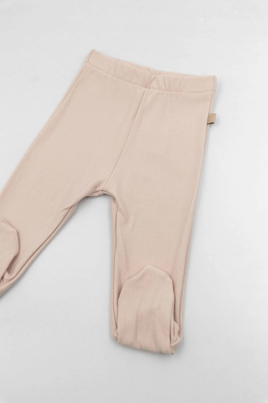 Pantaloncino Neonato con piedi Pure - Vintage Pink - 1M