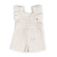 Salopette bimba - Square white/pink - 12/18 e 36M