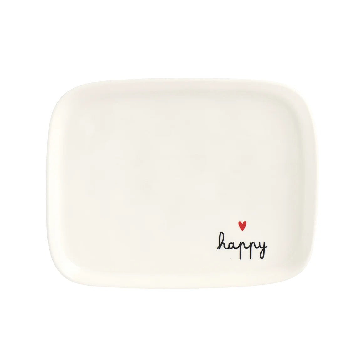 Piatto rettangolare Happy