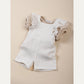 Salopette bimba - Square white/pink - 12/18 e 36M