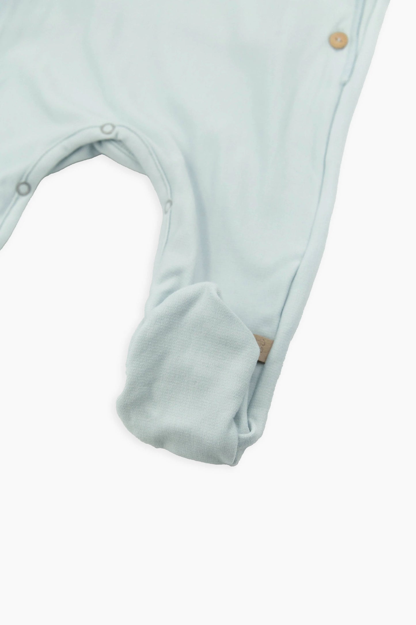 Tutina con piedi Pure - Sky Grey
