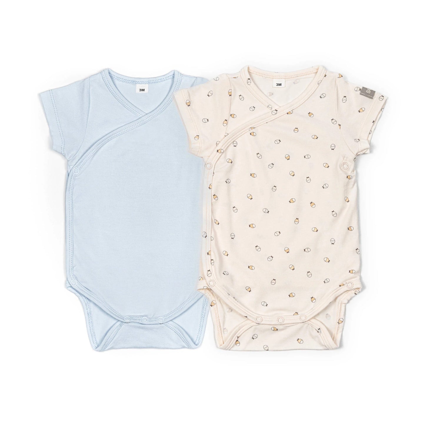 Confezione Body maniche corte Print- 2pz - Fish Mix