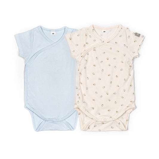 Confezione Body maniche corte Print- 2pz - Fish Mix