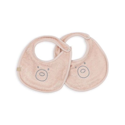 Set Bavaglini 2 pezzi - Warm Pink