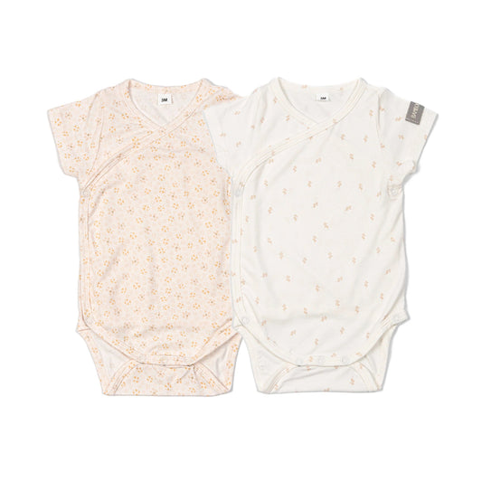 Confezione Body maniche corte Print- 2pz - Flowers Mix