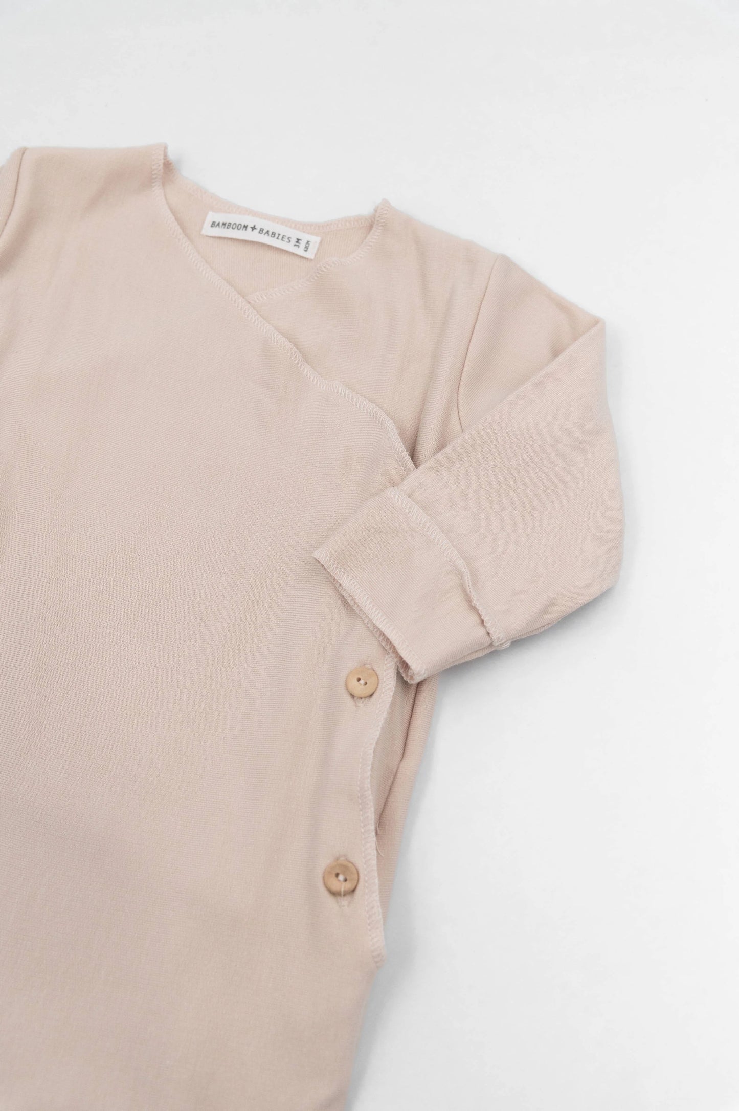 Tutina con piedi Pure - Vintage Pink