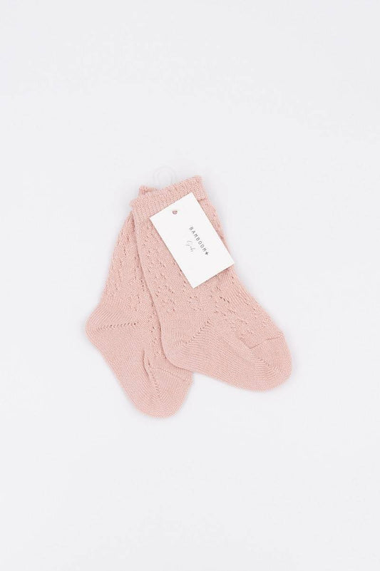 Calze Traforate Bimba - Nude Pink 2/4Y