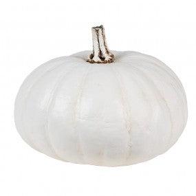 Decorazione zucca bianca