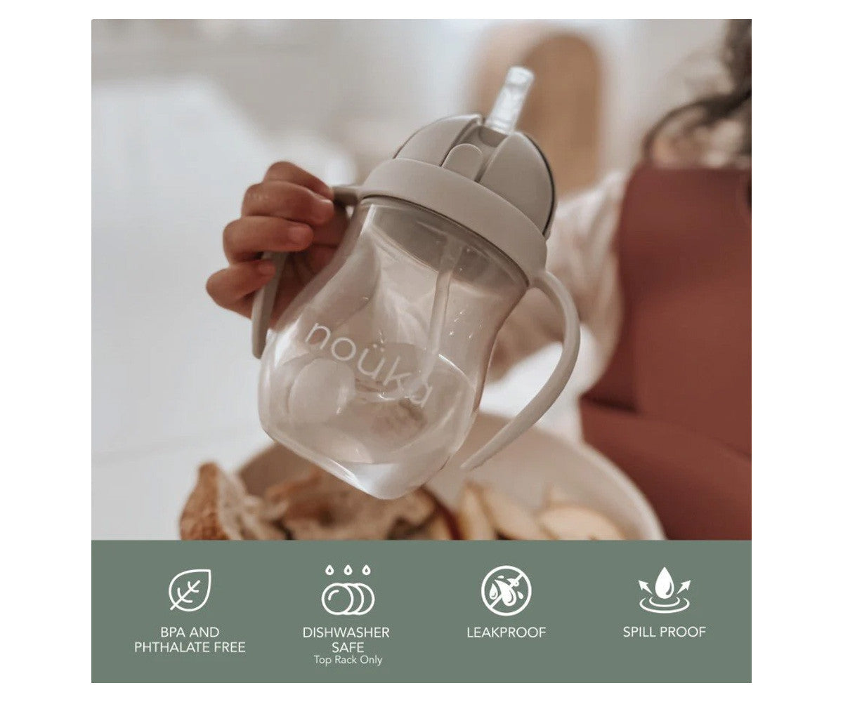 Tazza Non-Spill con Cannuccia con Peso 240ml