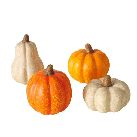 Decorazione zucca 4 pz.