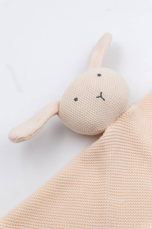 Doudou fatto a Maglia - Rabbit - Pink