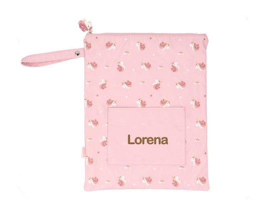 Borsa impermeabile Grande Magical Unicorn Personalizzabile