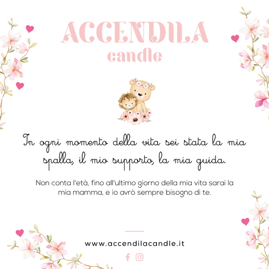 Candela Mamma non conta l’ età