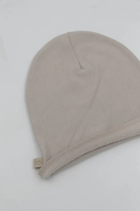 Cappellino neonato Pure - Sabbia