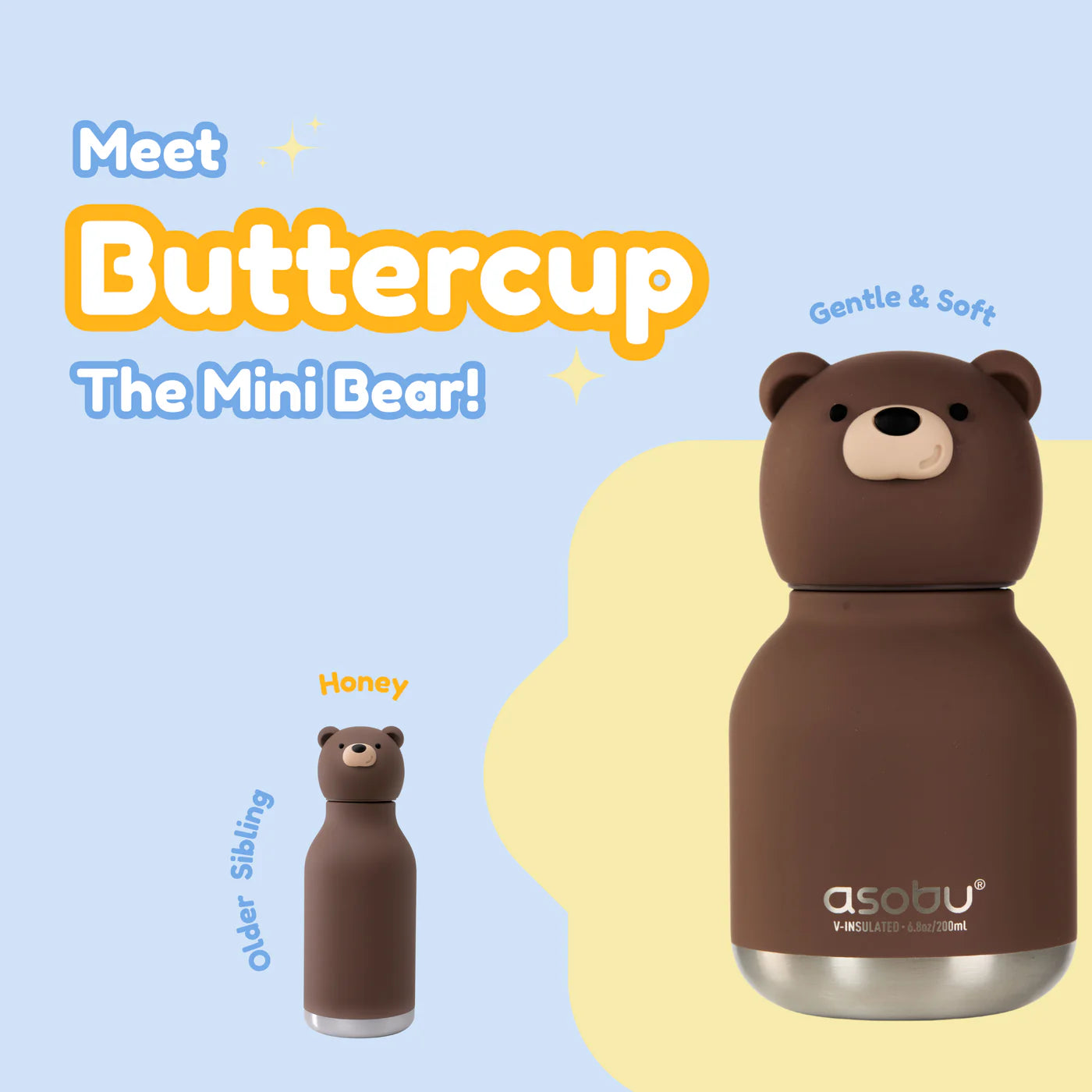 Bottiglia termica Mini Bestie Bear