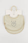 Set Bavaglini 2 pezzi - Oyster Grey
