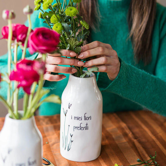 Vaso Portafiori I miei fiori preferiti