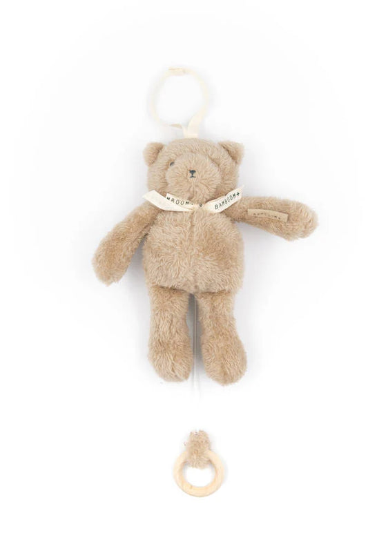 Carillon Orso in peluche - Sabbia