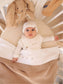 Cappellino neonato Bees - Panna