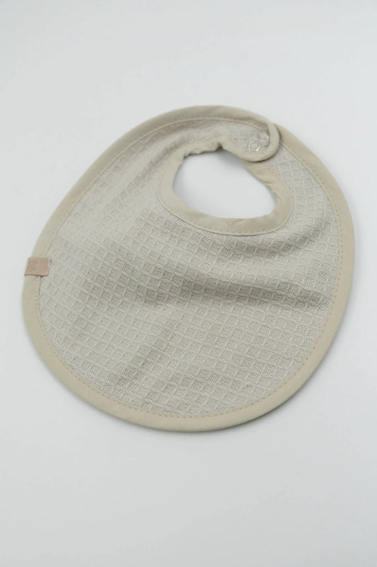 Set bavaglino Waffle 2 pezzi - Sea Breeze