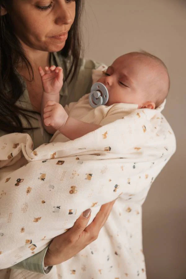 Swaddle XL single - 120x120cm The Farm