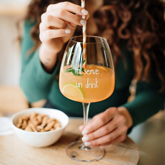 Set 2 calici Mi serve un drink