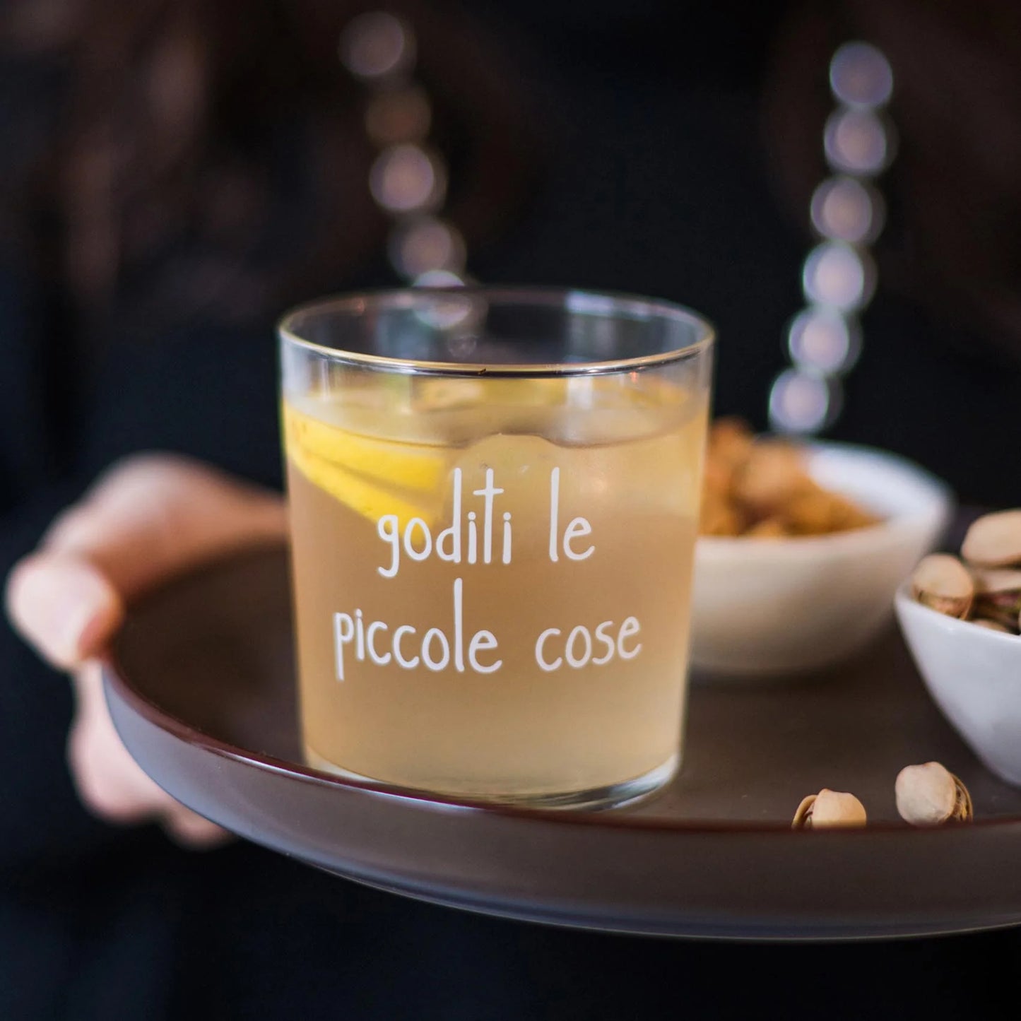 Bicchiere Goditi le piccole cose